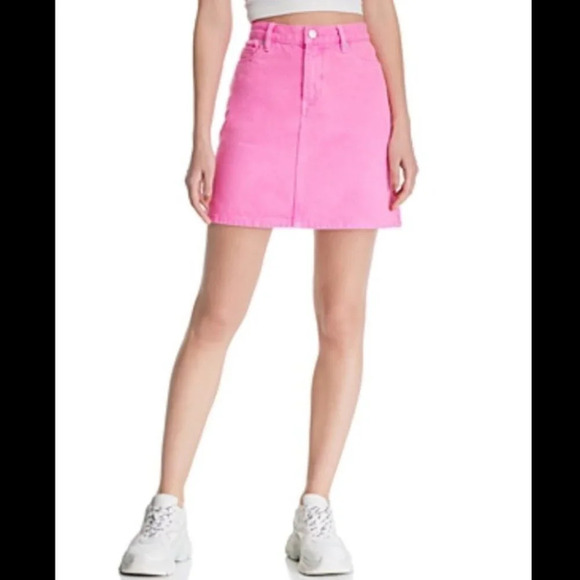 NWT Blank  NYC A-LINE DENIM SKIRT - Picture 1 of 11